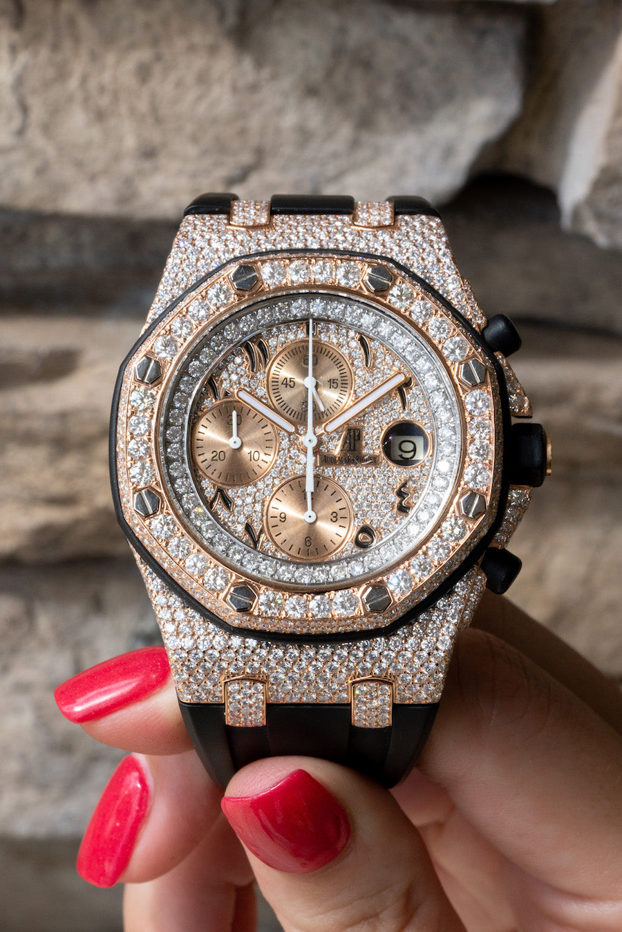 audemars piguet royal oak arabic dial