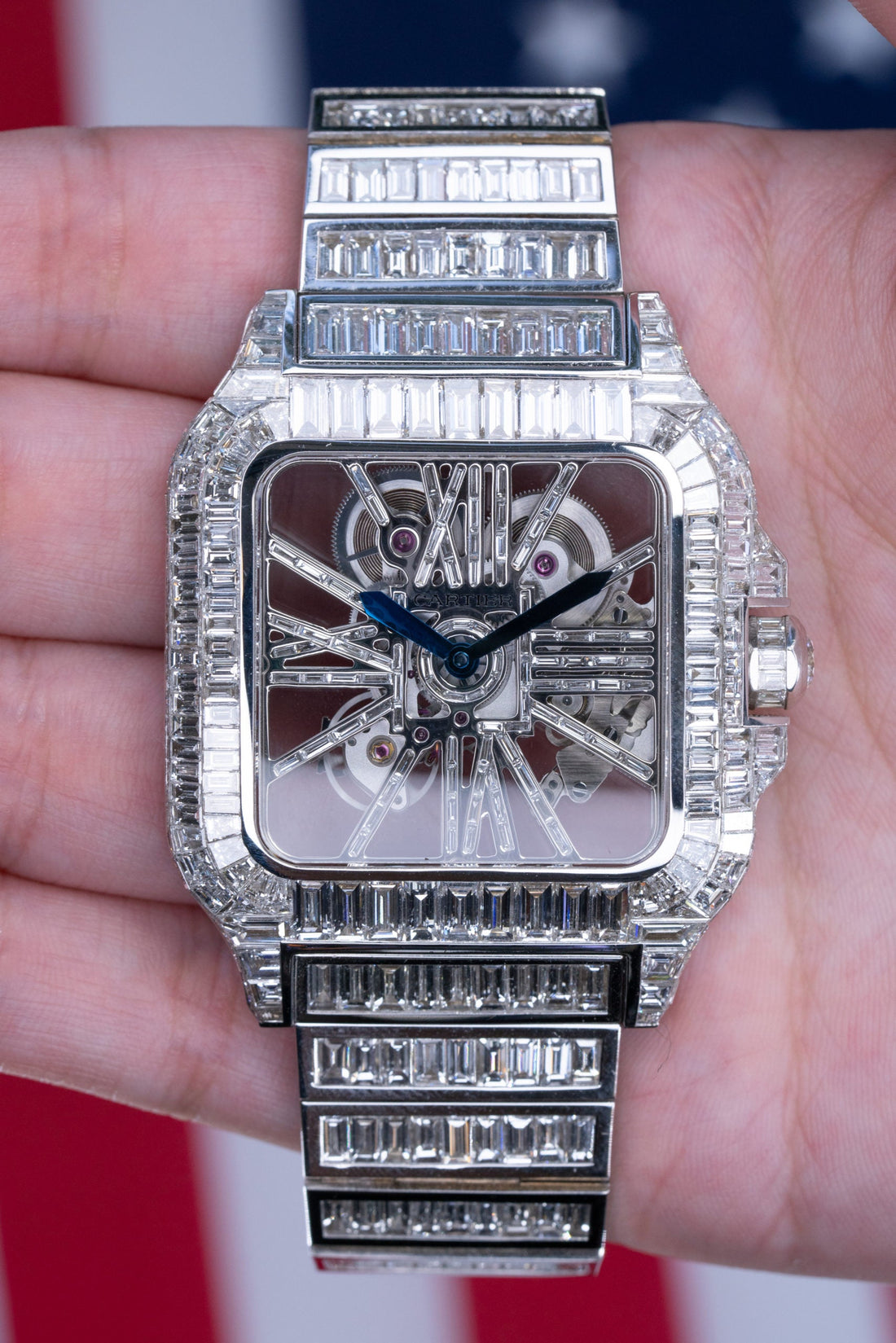 Diamond Chandelier & Baguettes Watch