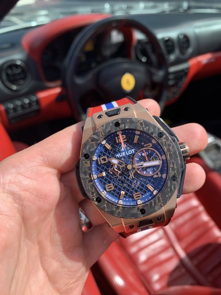 hublot and ferrari watch