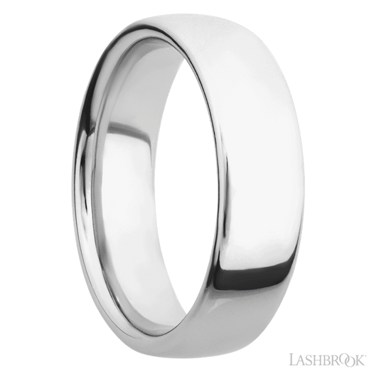 7 mm wide Ultra Comfort (our most comfortable profile) 14K White Gold band.