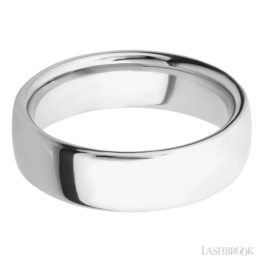 Lashbrook 7mm Ultra Comfort 14K White Gold Wedding Band — 14KW7UC-IS