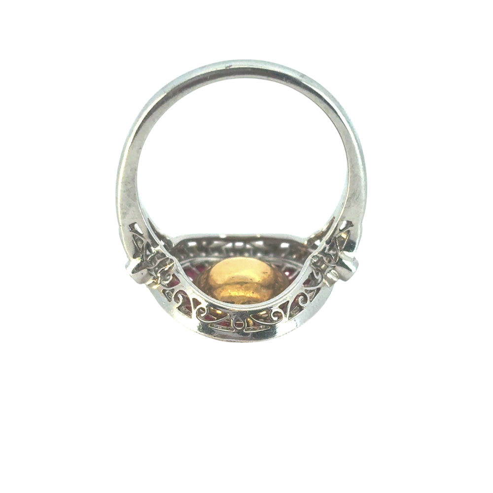 2 Carat Halo Style Engagement Ring