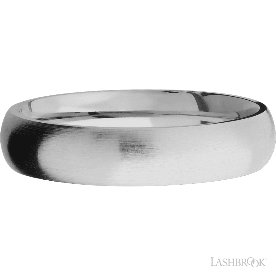 Lashbrook 5mm Domed Titanium Wedding Band