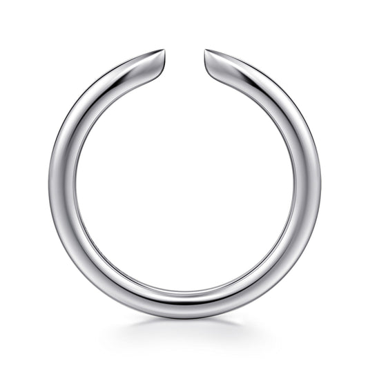 14K White Gold Thin Open Anniversary Band — Gabriel & Co. AN16815W4JJJ