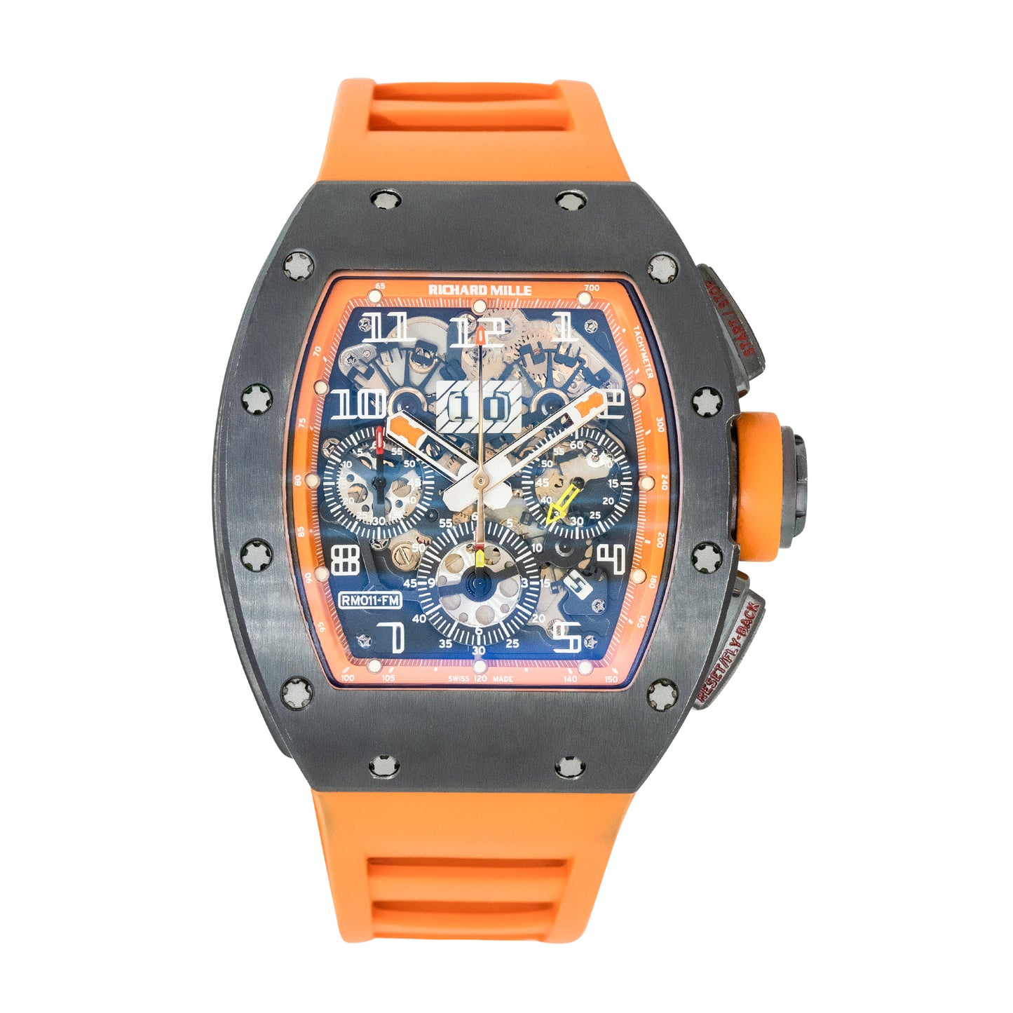 Richard Mille RM011-FM Felipe Massa Titanium Orange Storm Watch
