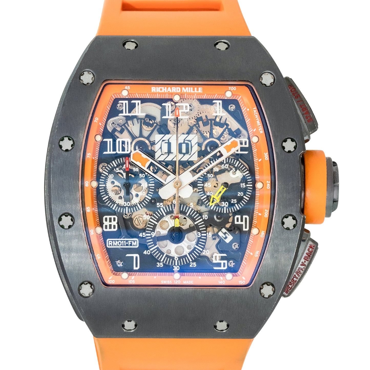 Richard Mille RM011-FM Felipe Massa Titanium Orange Storm Watch