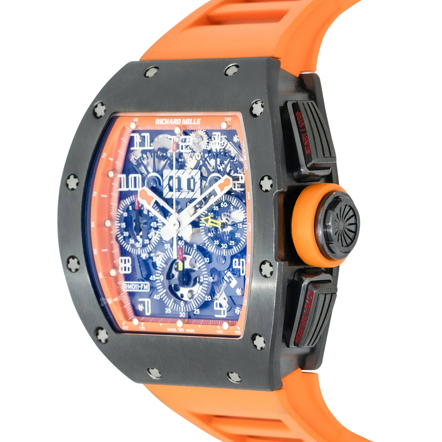 Richard Mille RM011-FM Felipe Massa Titanium Orange Storm Watch