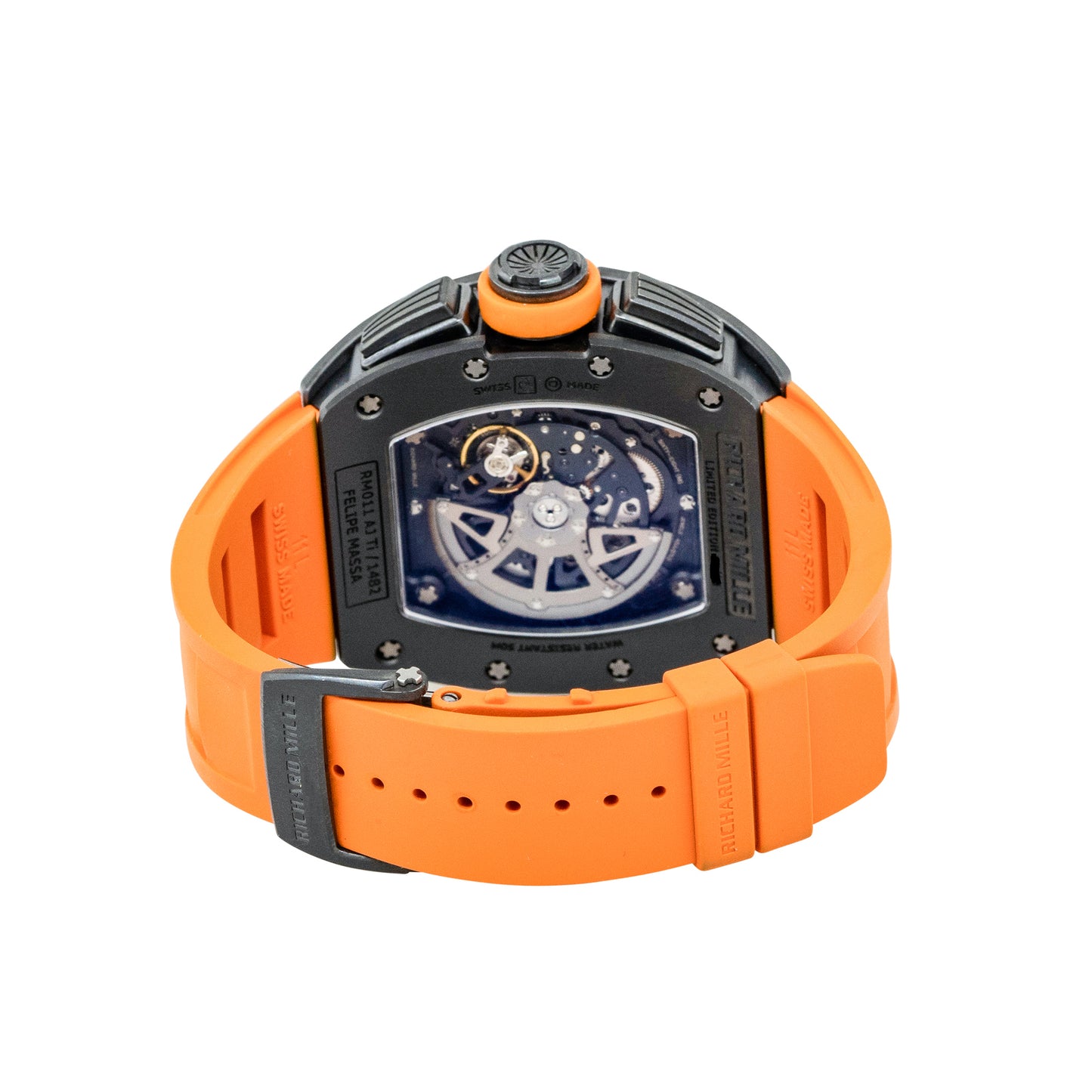 Richard Mille RM011-FM Felipe Massa Titanium Orange Storm Watch