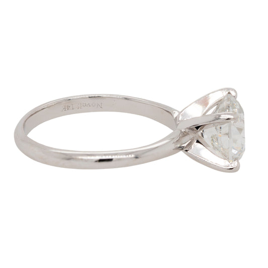 14k White Gold 2ct GIA Certified Diamond Engagement Ring