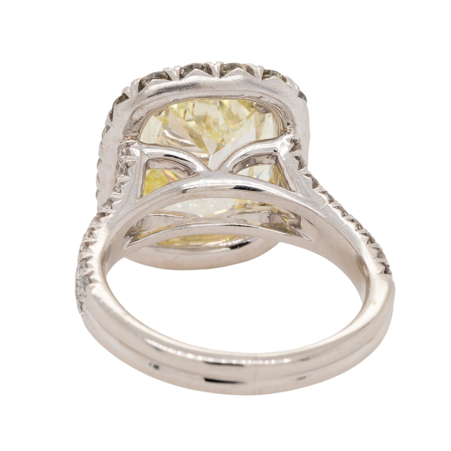 Henri Daussi Platinum Diamond Ring
