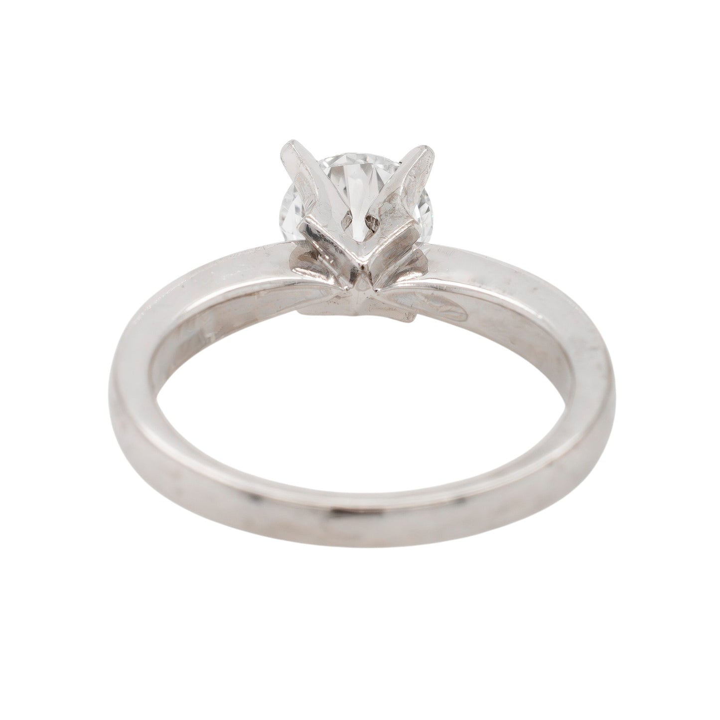 18k White Gold 1.05ct E VS1 Round Brilliant Diamond Engagement Ring