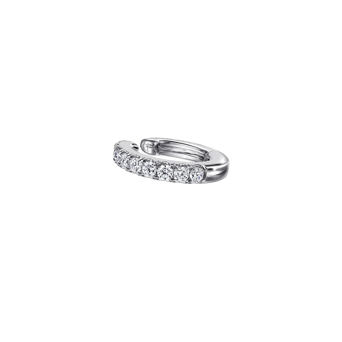 14K White Gold Diamond Cuff Earring — Gabriel & Co. EG12930VW45JJ
