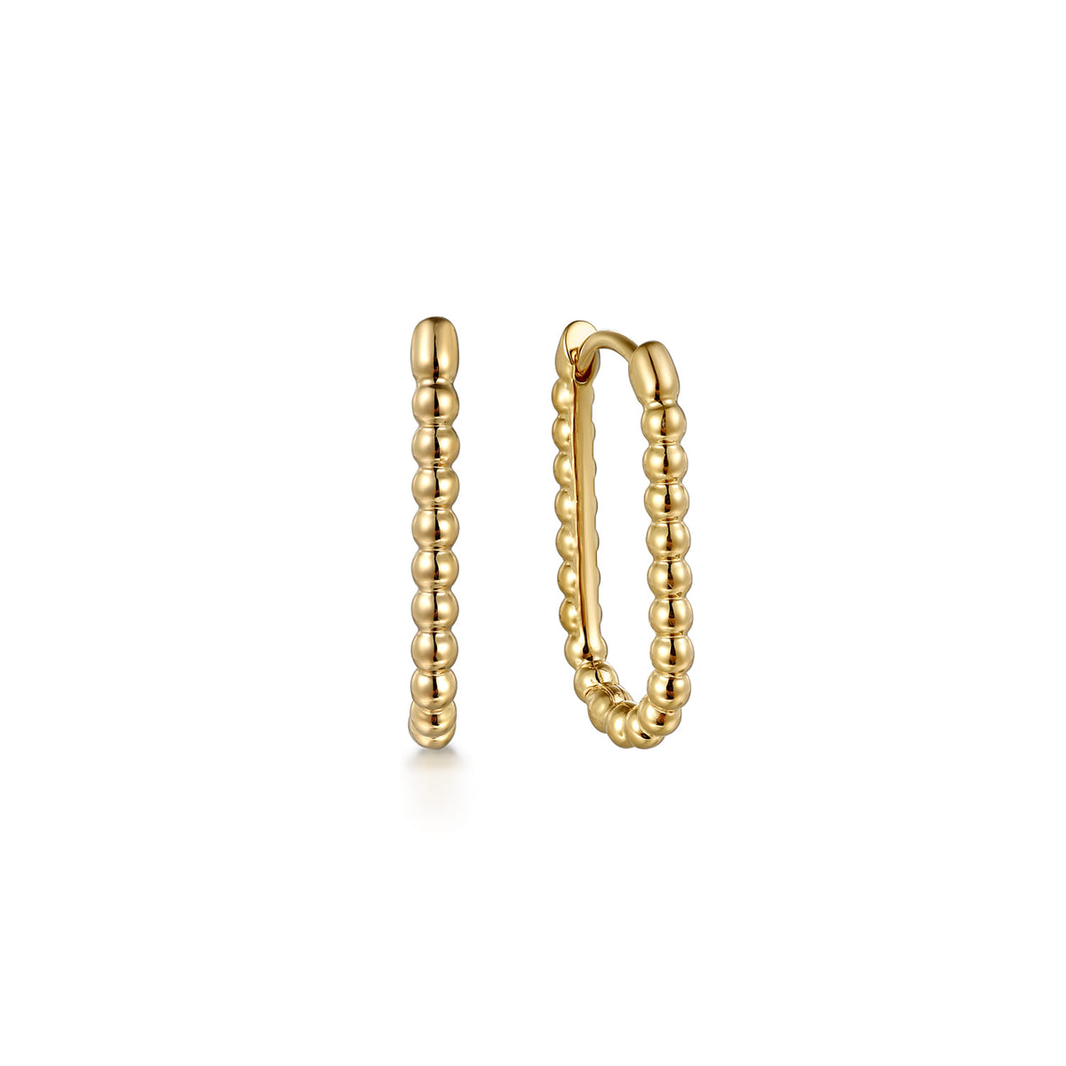Classic Hoop Earrings 14K Yellow Gold 20mm Bujukan — Gabriel & Co. EG15163Y4JJJ
