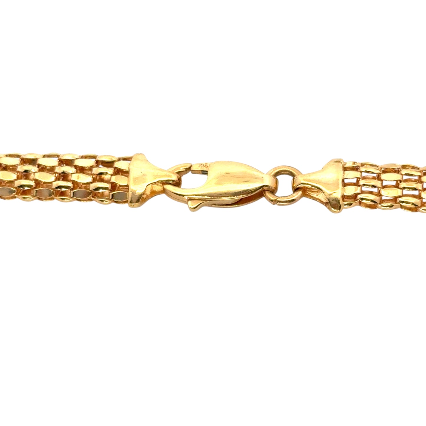 Vintage 22k Yellow Gold 0.87ctw Diamond Heart Ribbon Necklace