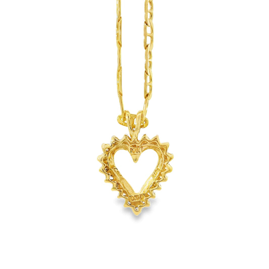 14k Yellow Gold Hollow Mariner Link Chain