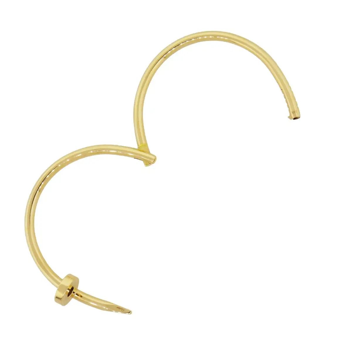Cartier 18k Yellow Gold Juste Un Clou (Nail) Bangle