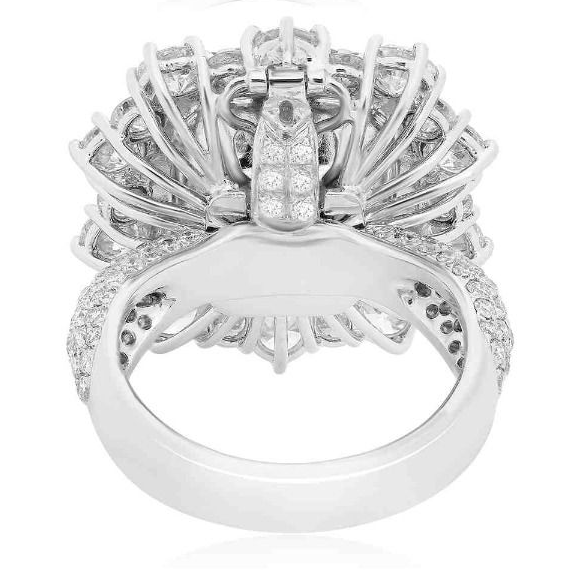 Cushion Cut Yellow Diamond Set — view 4
