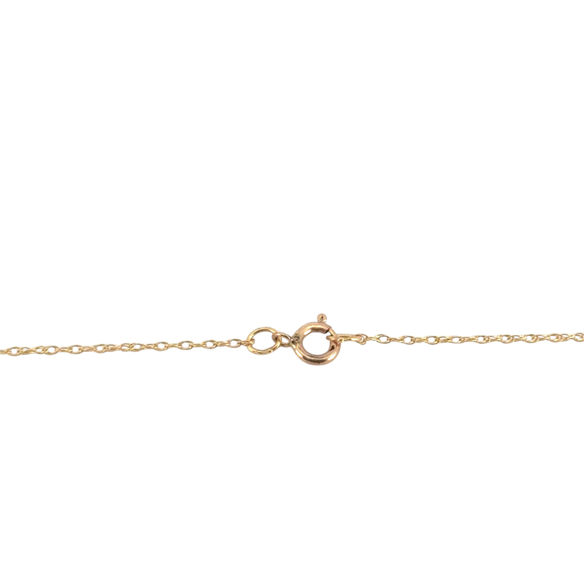 Vintage Elephant Jade Pendant on a 10k Yellow Gold Chain Necklace