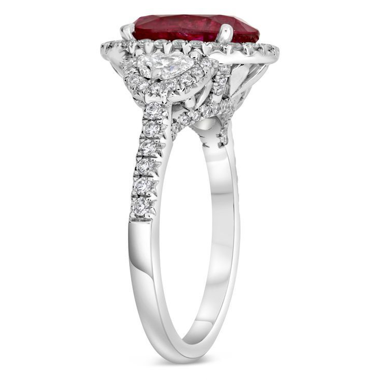 Oval Ruby Ring — view 3