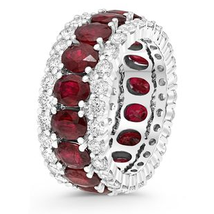Oval Ruby Ring — view 3
