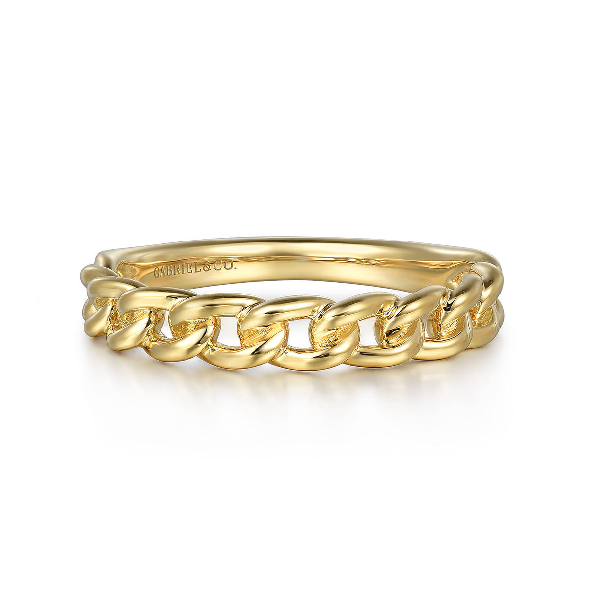 14K Yellow Gold Stackable Ring — Gabriel & Co. LR52513Y4JJJ