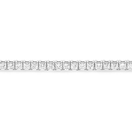 White Diamond Tennis Bracelet — view 2
