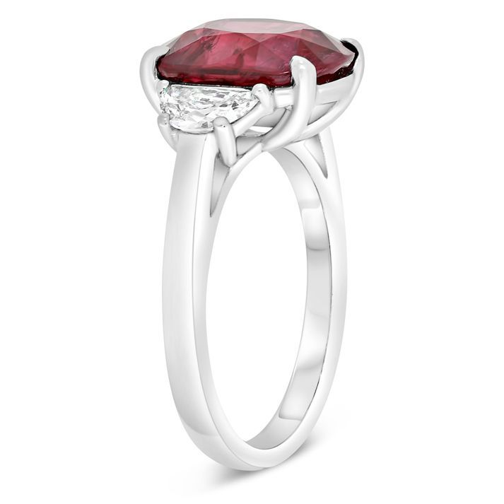 Oval Ruby Ring — view 3