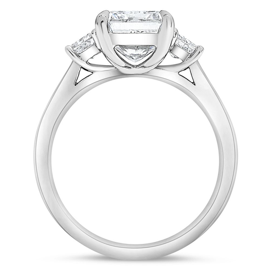 Radiant Diamond Ring — view 2
