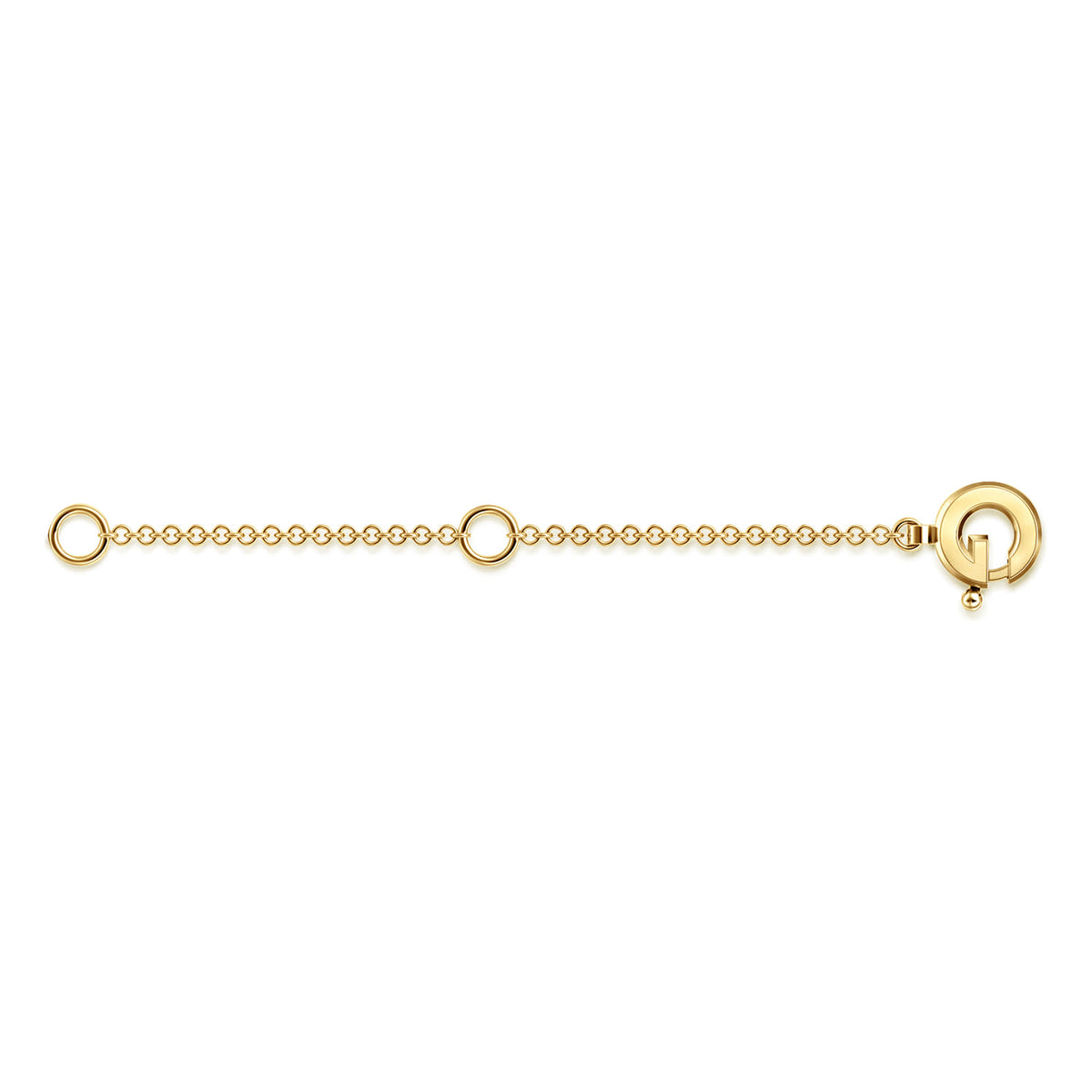 2 Inch 14K Yellow Gold Extension Chain — Gabriel & Co. NK8087Y4JJJ