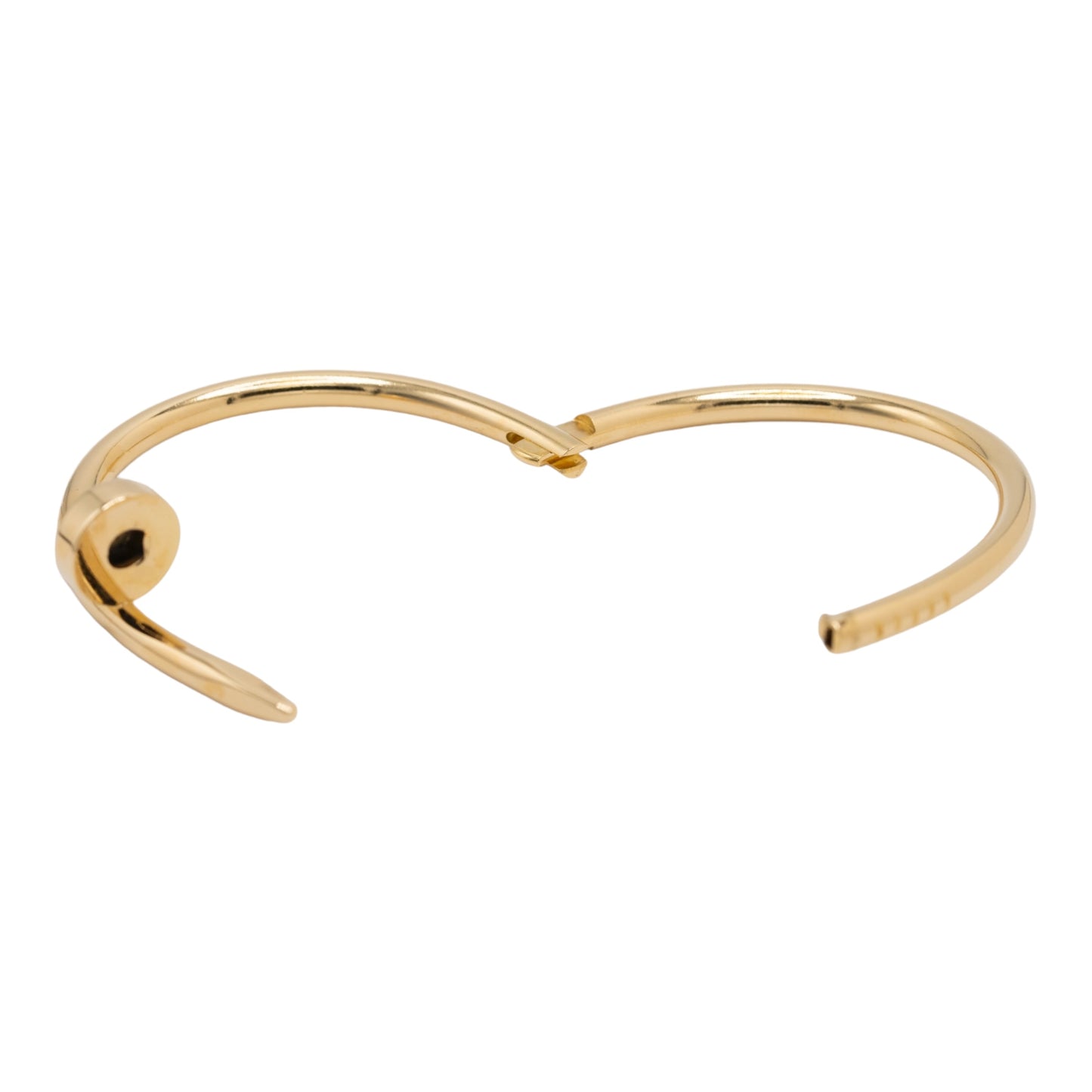 Cartier 18k Yellow Gold Juste Un Clou (Nail) Bangle