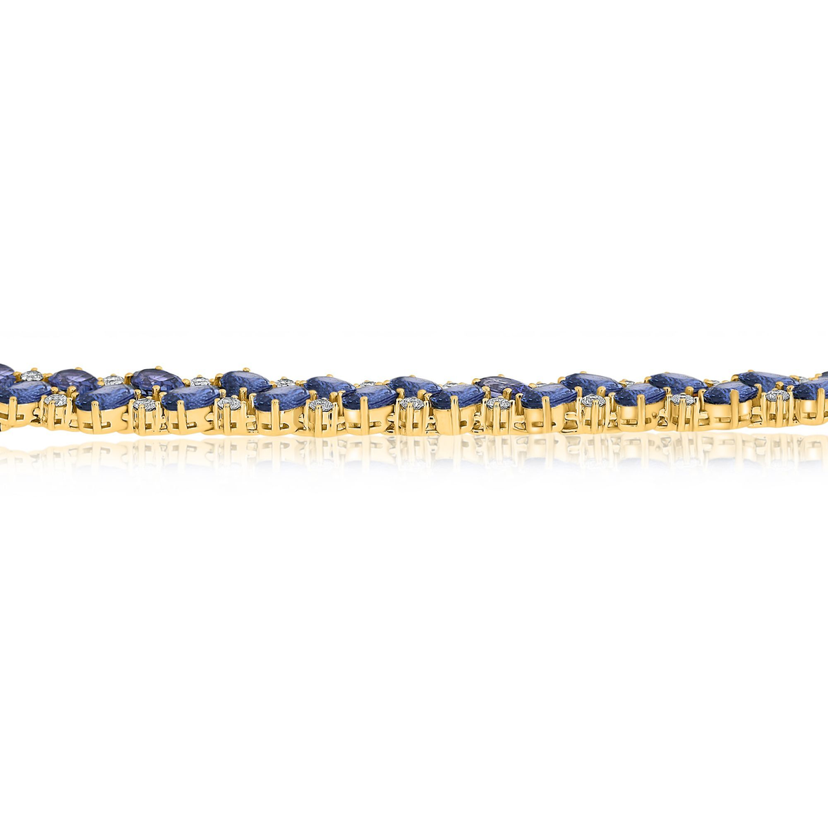 Oval Sapphire Bracelet — view 3