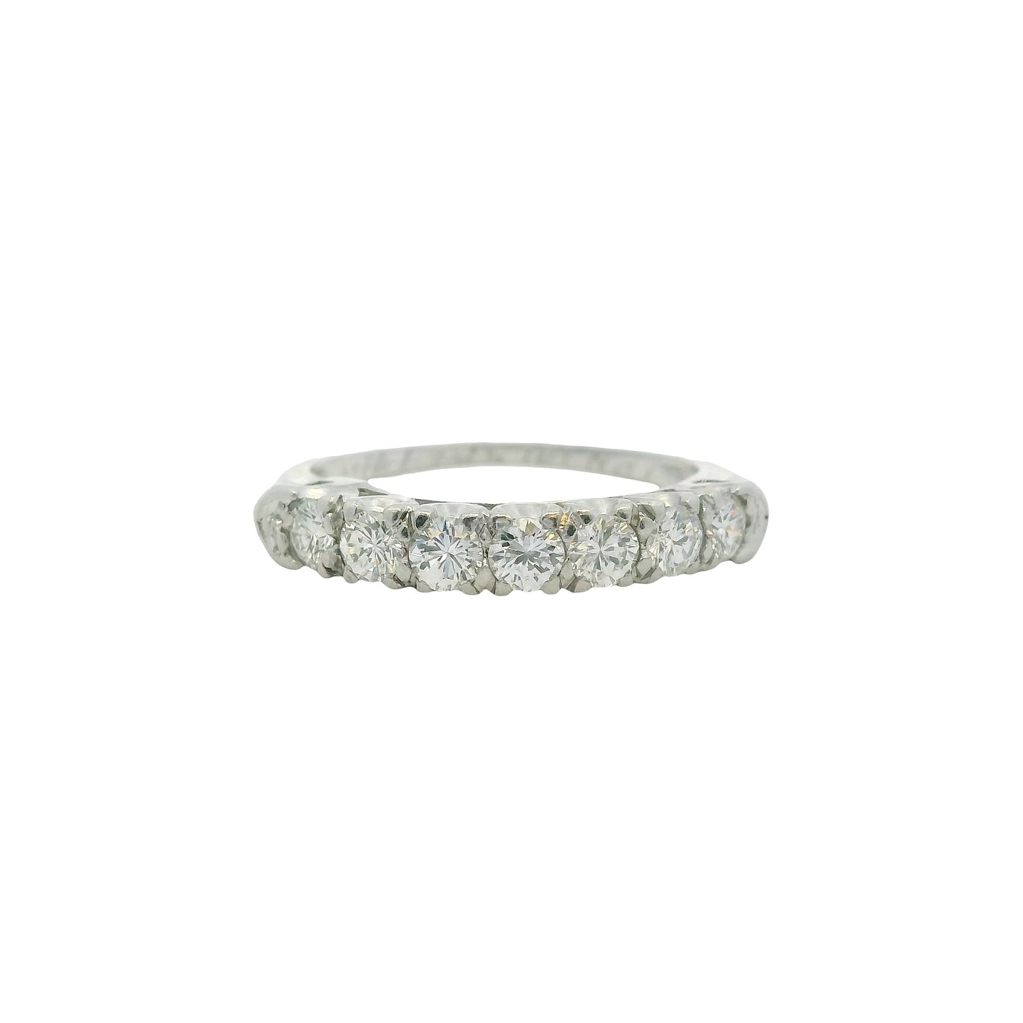 Vintage Platinum 0.70ctw Diamond Ring