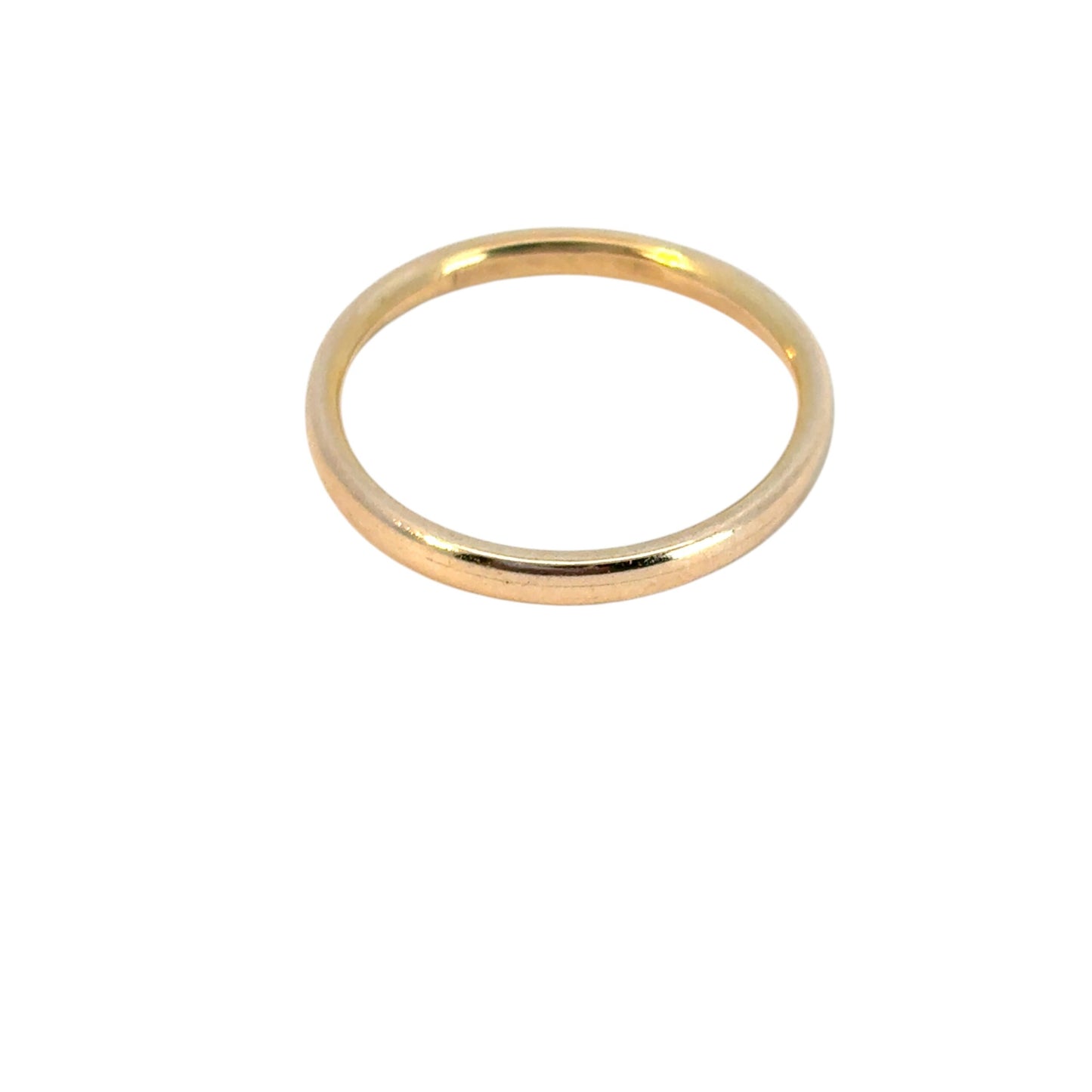 Vintage 14k Yellow Gold Wedding Band Ring