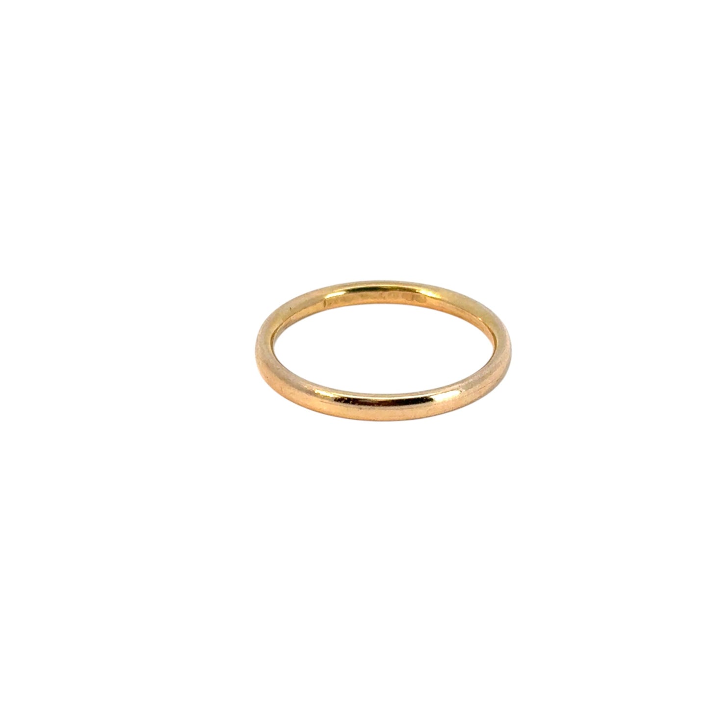Vintage 14k Yellow Gold Wedding Band Ring