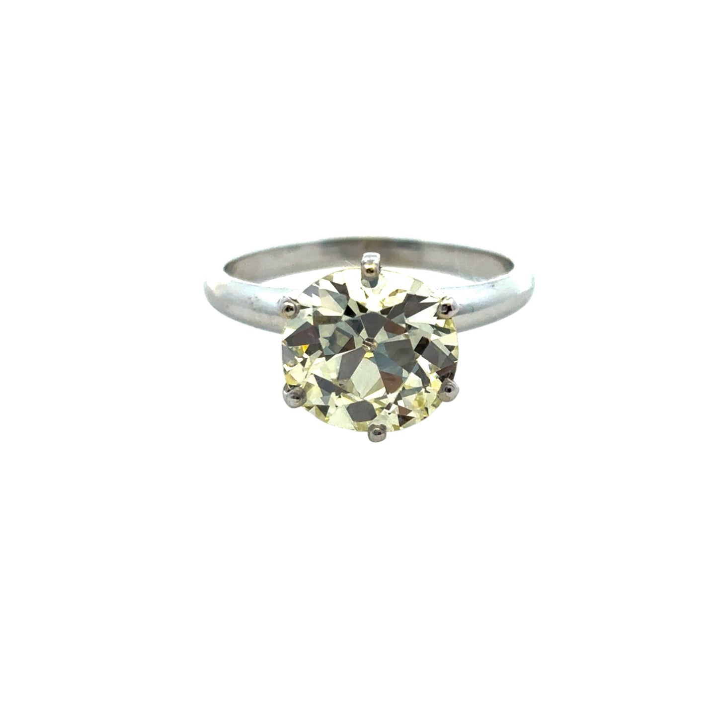 14k White Gold 2.9ct Diamond Engagement Ring