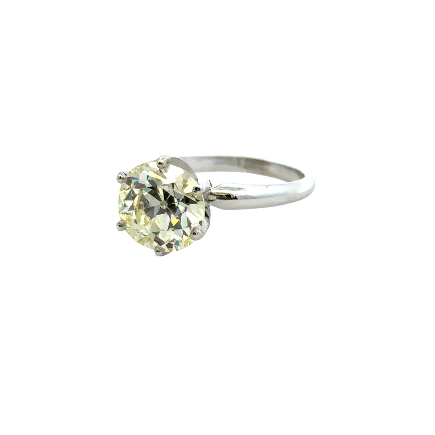 14k White Gold 2.9ct Diamond Engagement Ring