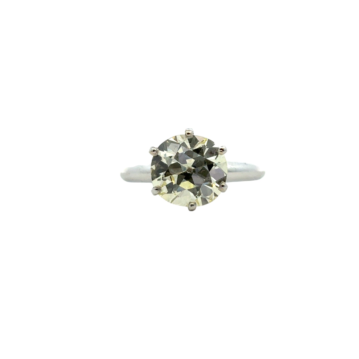 14k White Gold 2.9ct Diamond Engagement Ring