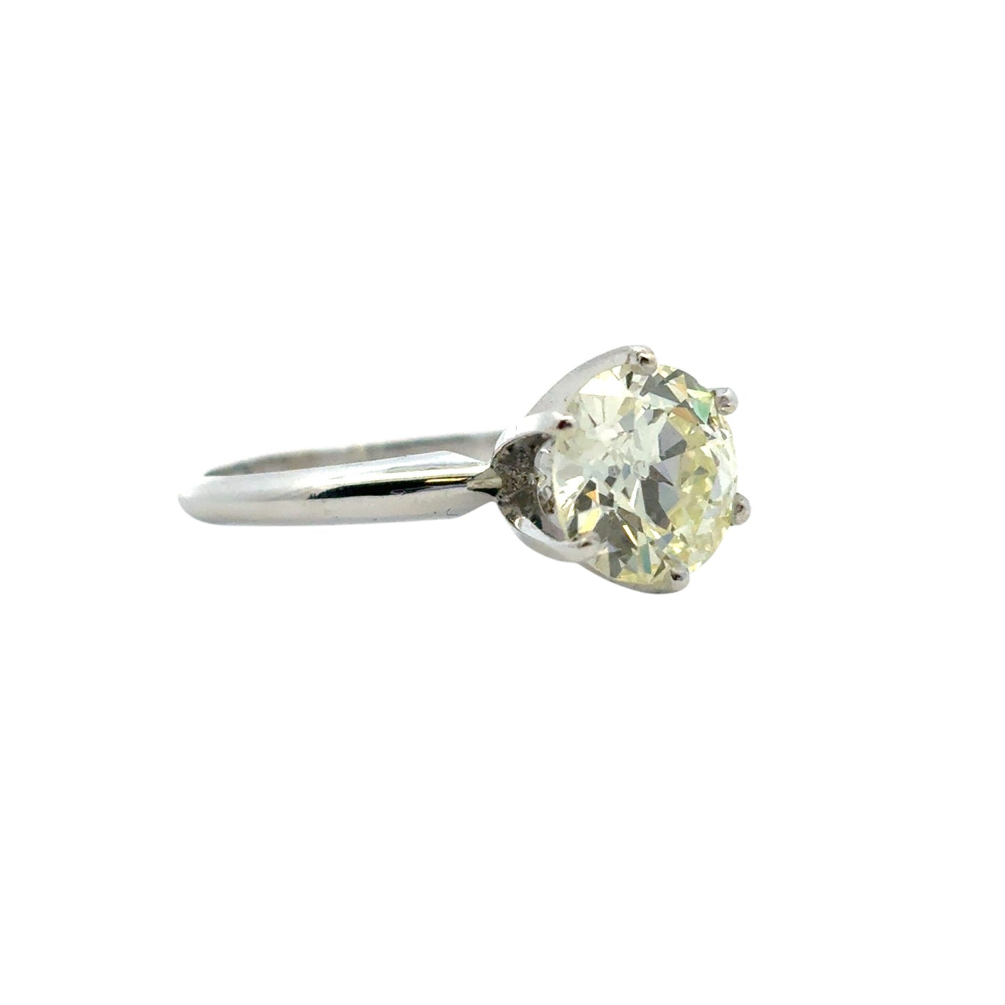 14k White Gold 2.9ct Diamond Engagement Ring