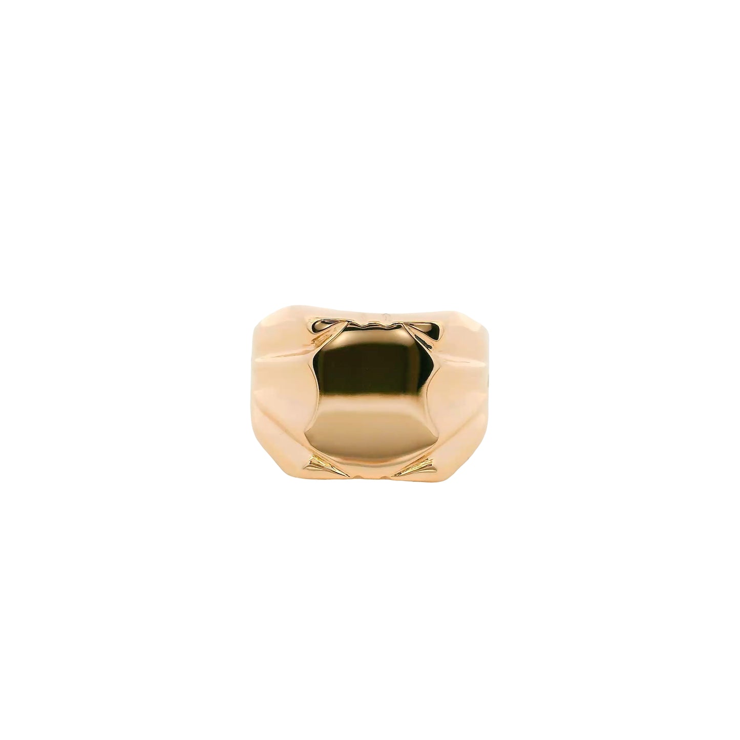 14k Rose Gold Signet Ring