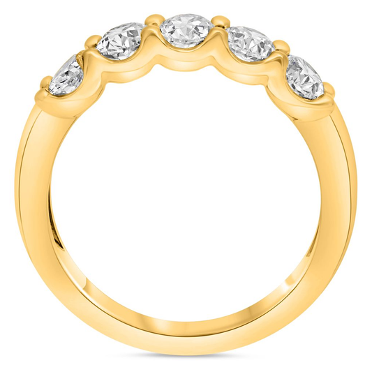 Oval Diamond Ring — view 2