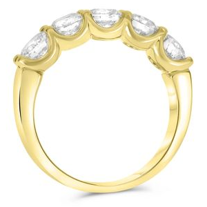 Round Diamond Ring — view 2