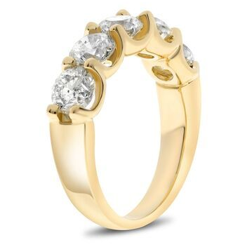 Round Diamond Ring — view 3