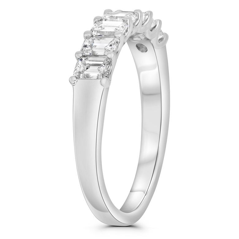 Emerald Cut Diamond Ring — view 3