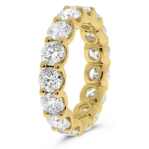 Round Diamond Ring — view 3