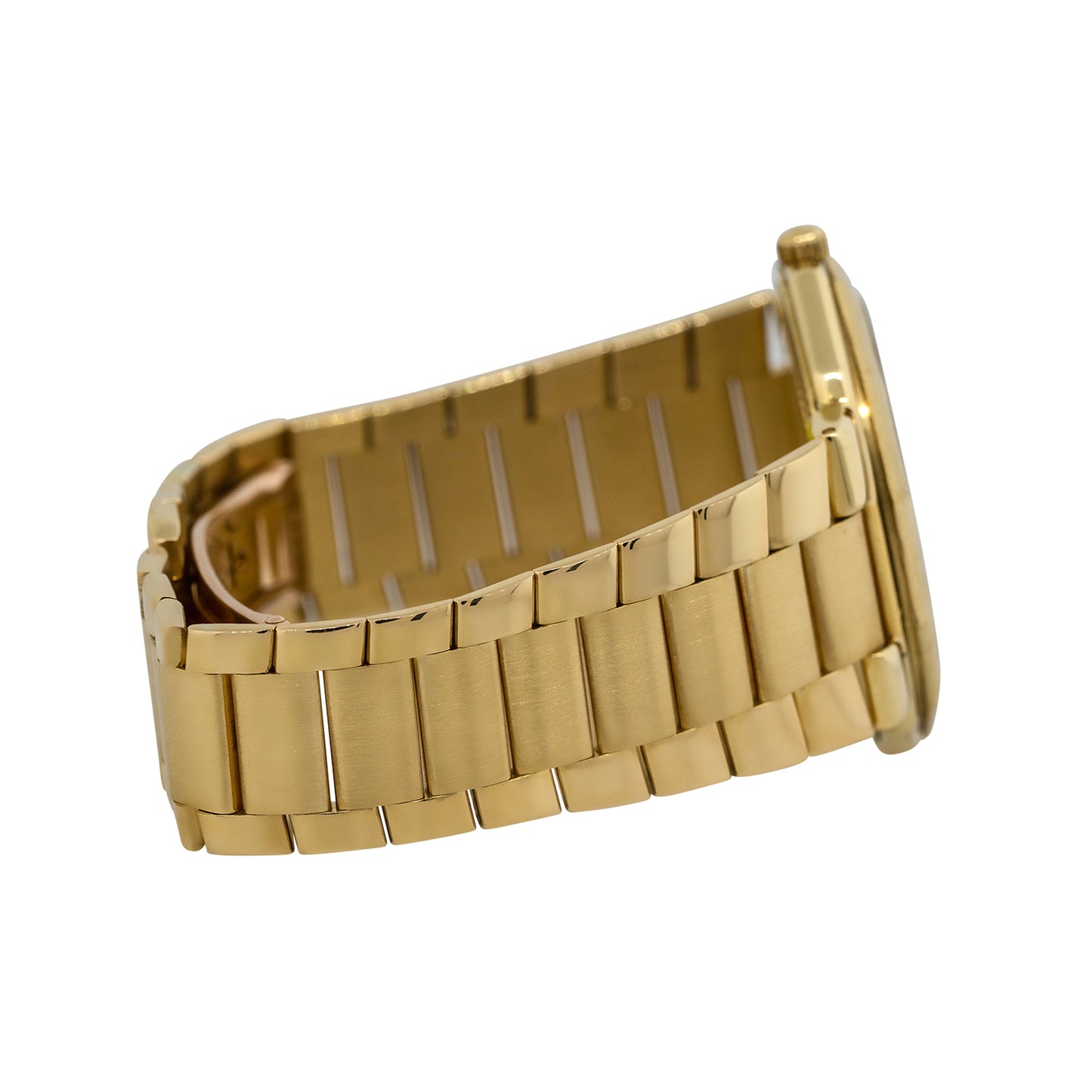 Baume & Mercier 87012.9 Riviera 18k Yellow Gold White Dial Watch