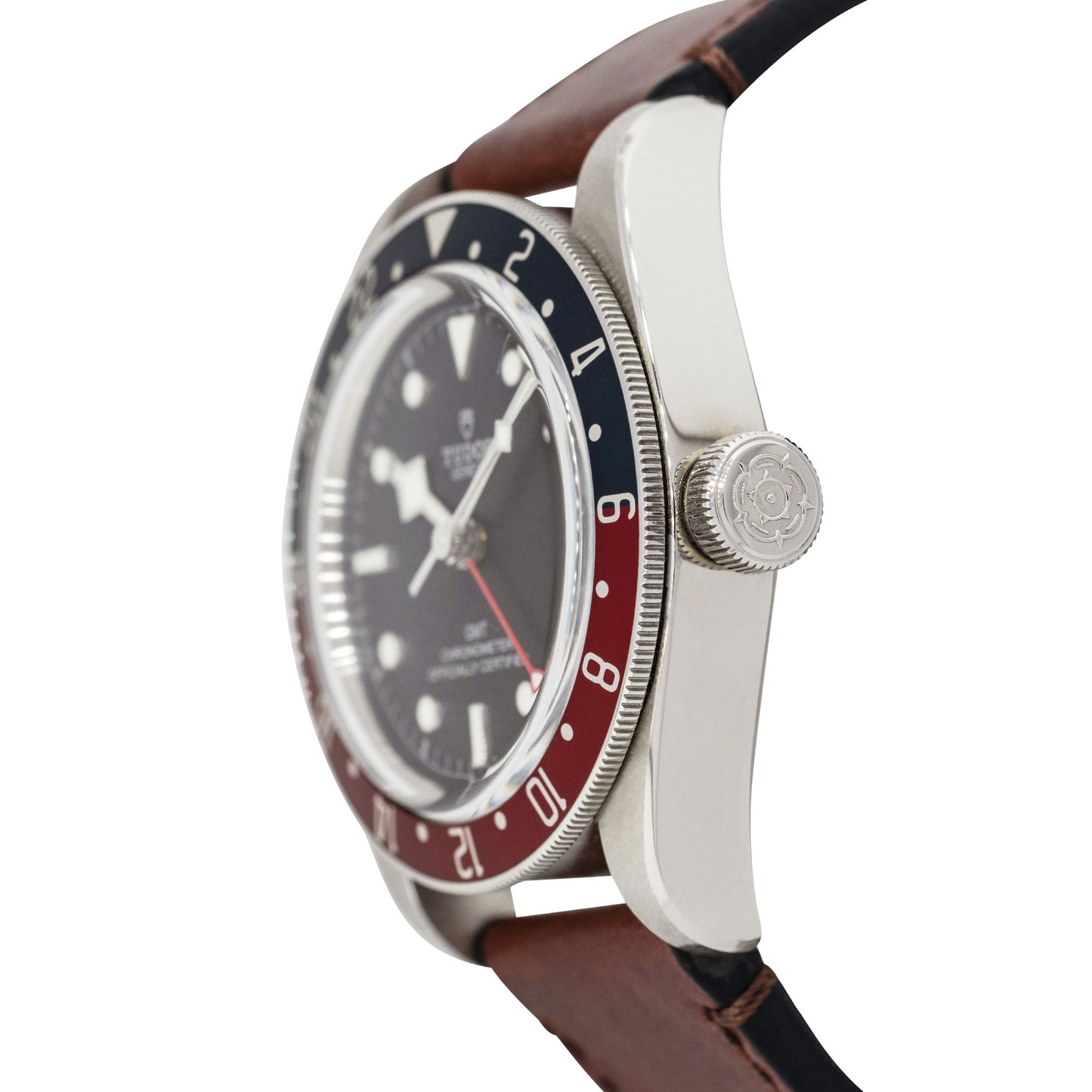 Tudor 79830RB Black Bay GMT "Pepsi" Stainless Steel Black Dial Watch