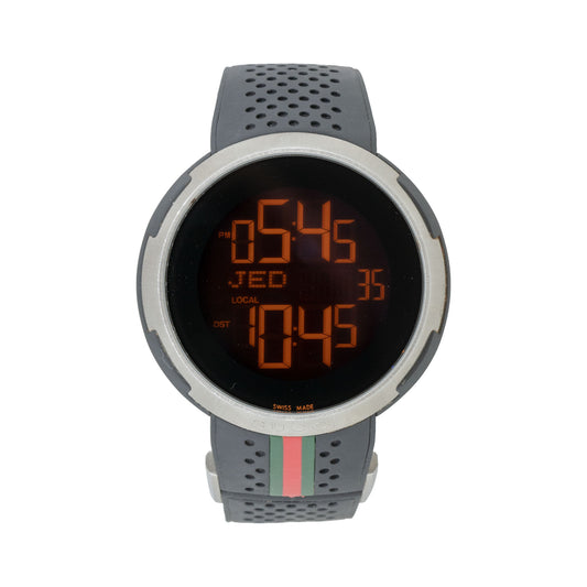 Gucci Sport Stainless Steel 49mm Digital Mens Watch