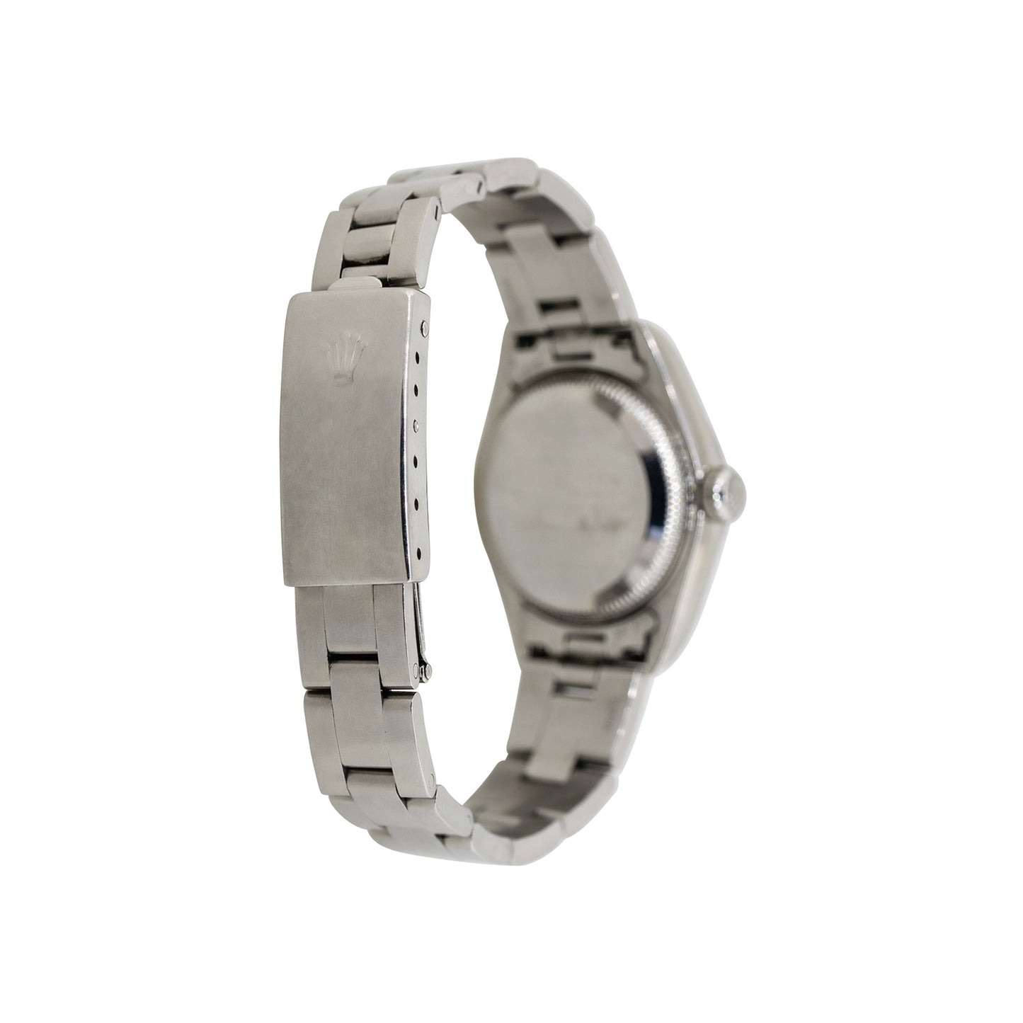 Rolex 79160 Oyster Perpetual Date Stainless Steel White Semi-Arabic Dial Watch
