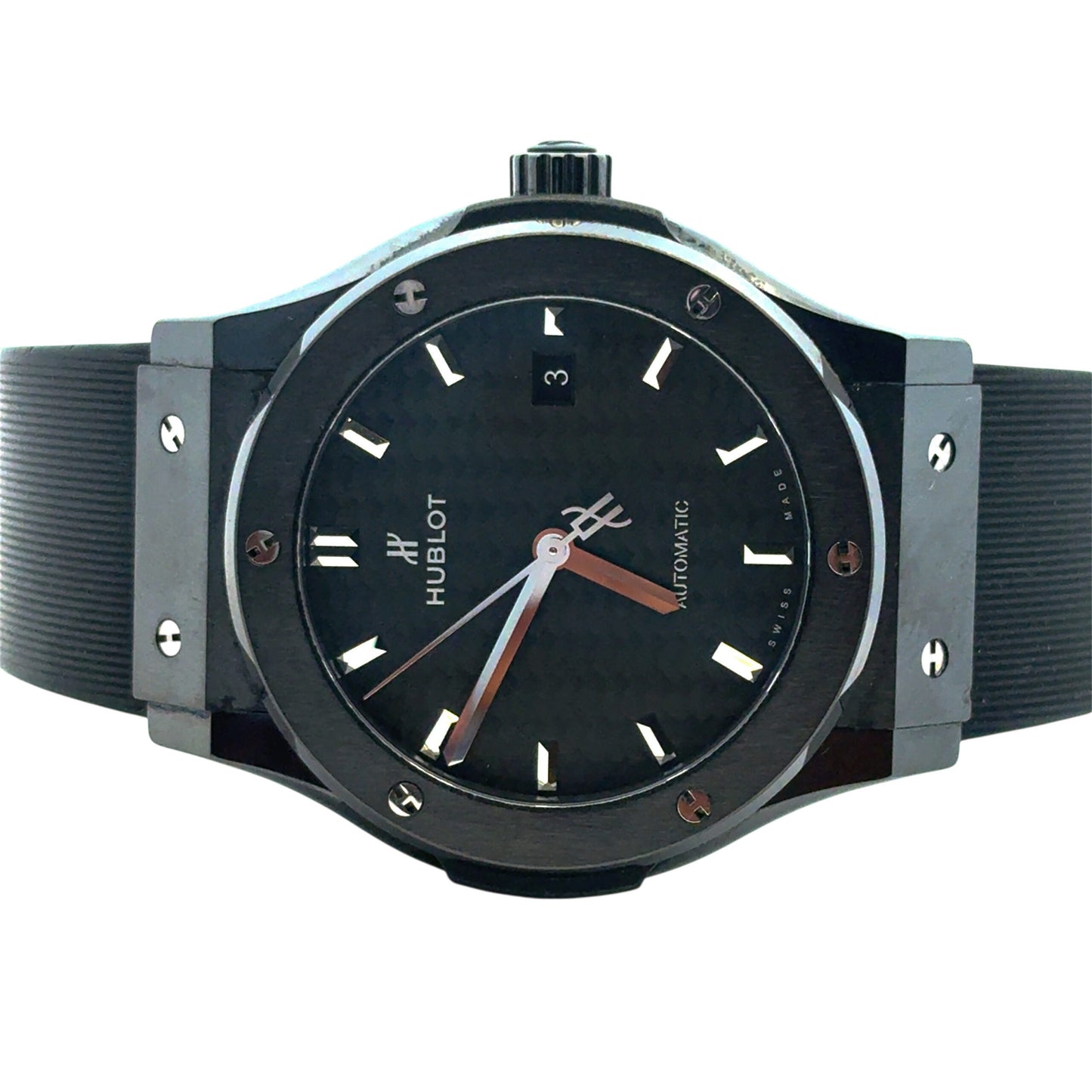 Hublot 565.CM.1771.RX Classic Fusion Black Magic 38mm Black Carbon Watch