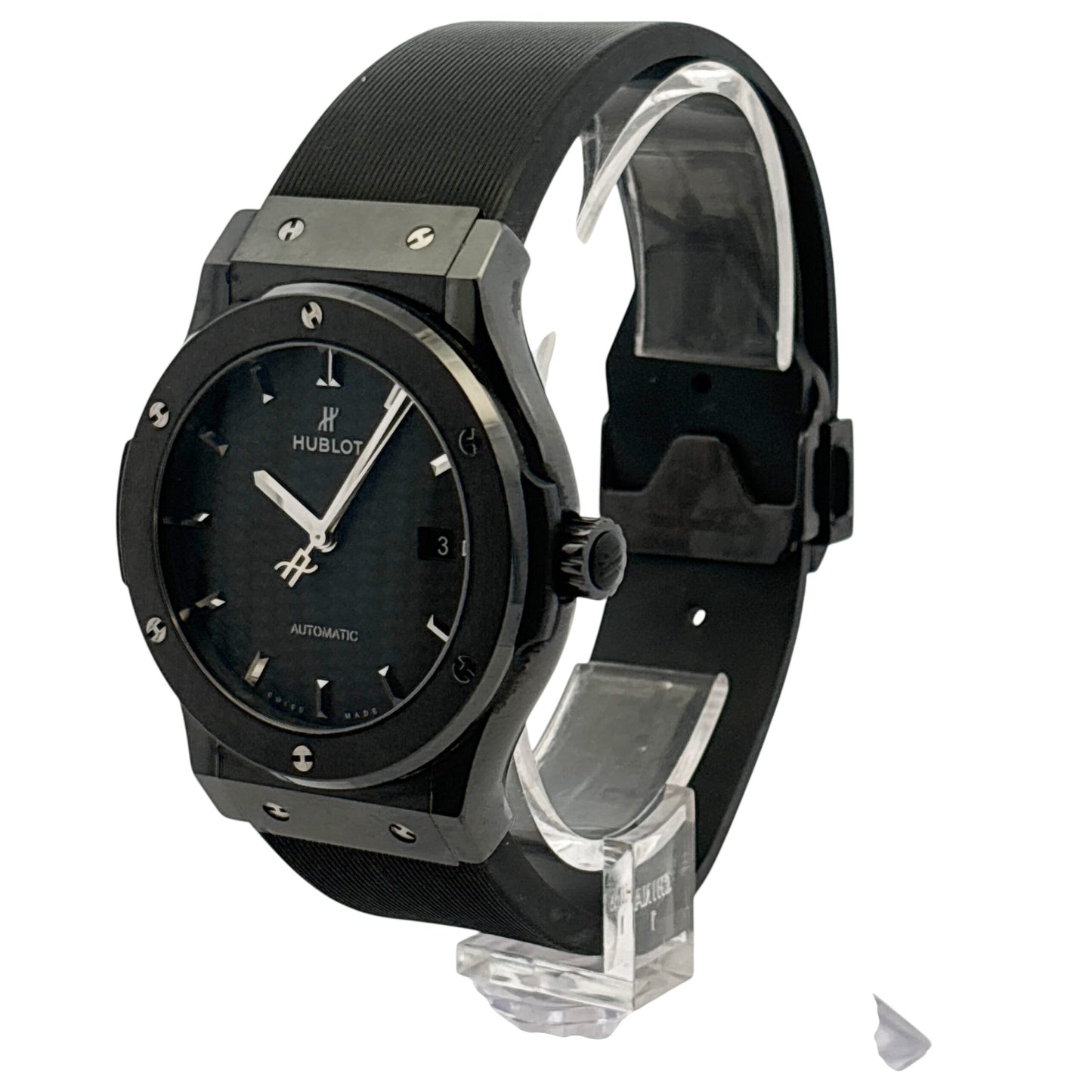 Hublot 565.CM.1771.RX Classic Fusion Black Magic 38mm Black Carbon Watch